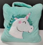 Coral Fleece Blanket & Cushion